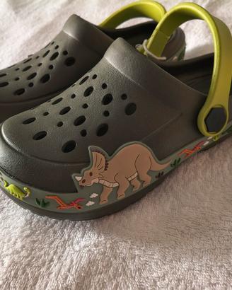 Crocs dinosauri tg 31, pigiama HP, 5 calze