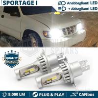 LAMPADINE LED H4 Per FARI KIA SPORTAGE 1 8000LM
