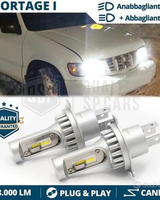 LAMPADINE LED H4 Per FARI KIA SPORTAGE 1 8000LM
