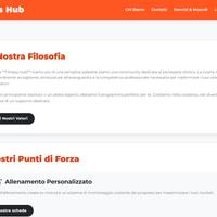 Sito web palestra