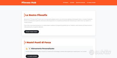 Sito web palestra