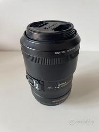 SIGMA DG 105mm 2.8 OS HSM MACRO per NIKON
