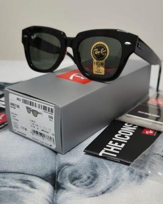 Occhiali da sole Rayban State Street RB2186 Neri