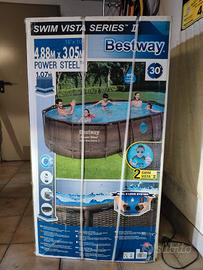 piscina nuova Bestway swim vista steel 2