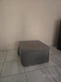 Puof letto singolo pieghevole 