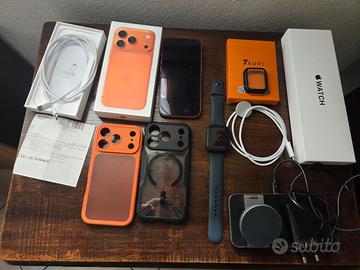 iPhone 17 Pro + Apple Watch SE 3 + Accessori