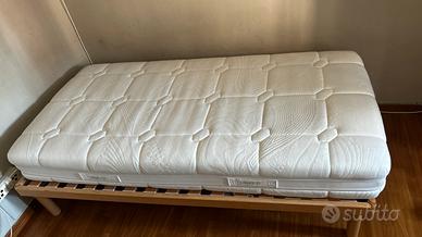 Letto 100x200 con Materasso Memory Dorelan