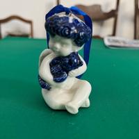 Statuina di Natale Angelo in Ceramica