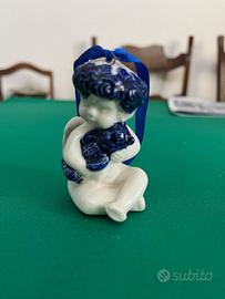 Statuina di Natale Angelo in Ceramica