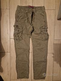 Pantaloni cargo verdi ovs