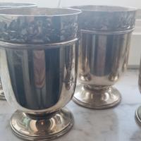 Bicchieri argento 800