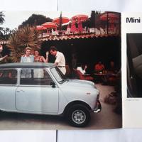 Depliant Mini Minor originale anni 70