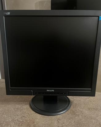 Monitor PC Philips 17"LCD Da Riparare o x Ricambi