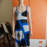 abito geometrico lungo