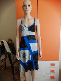 abito geometrico lungo