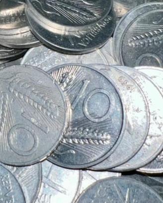 Lotto monete 100 lire