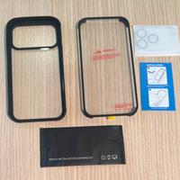 Custodia Iphone 17 Pro Max e vetro temperato