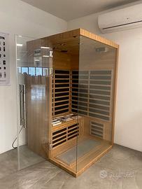 Cabina sauna a raggi infrarossi Helo