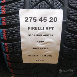 2 GOMME 275 45 20 PIRELLI RFT BR624