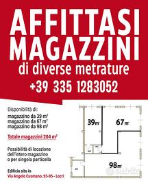Magazzino a Locri - Via Cusmano