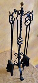 SET FERRO BATTUTO CAMINI/STUFE