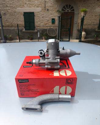 motore aereo hb 40  rc aereomodellismo vintage 