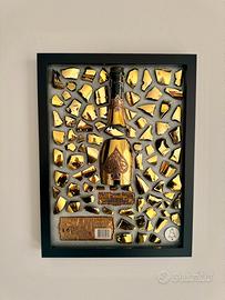 Quadro armand de brignac 32x42 cm