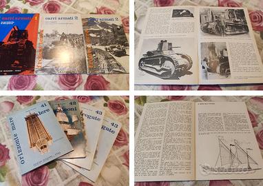 8 Libri BIZZARRI ANNI '70 - CARRI NAVI AEREI -