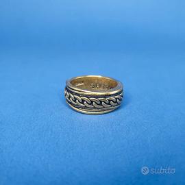ANELLO "PIETRO FERRANTE" FEDE CATENA COLOR ORO