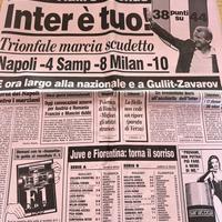 Gazzetta Dello Sport Inter 20/03/89