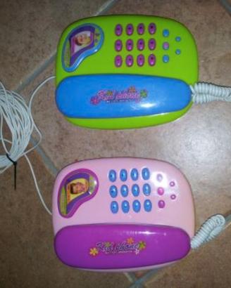 Telefono doppio inerfono per bambina/bambino

