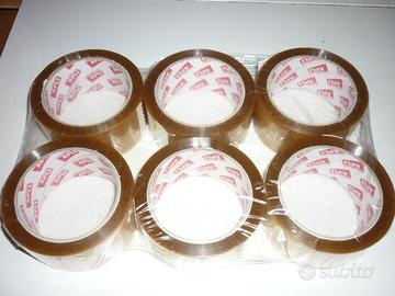 nastro trasparente imbal.n.6 rotoli tot. 396 metri