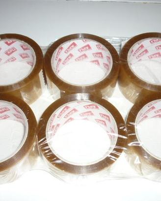 nastro trasparente imbal.n.6 rotoli tot. 396 metri