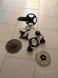 Gruppo mix shimano fsa