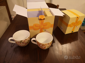 Set 2 tazze con zuccheriera Thun