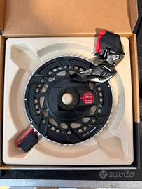 Corone sram 50-37 con power meter e deragliatore