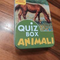 quiz box animali