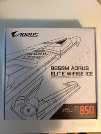 Bundle B850 aorus elite wifi6e ice + ssd sn850 2tb