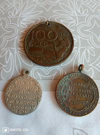 Medaglie commemorative 1903/1915/1969