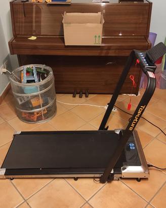 Tapis Roulant Elettrico Pieghevole 2-in-1 Toputure