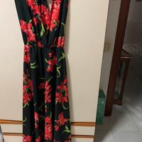 Abito lungo a fiori