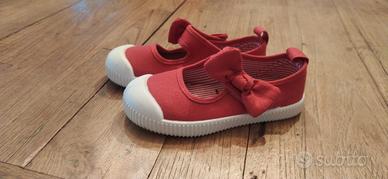 scarpe bambina rosse H&M nuove n25