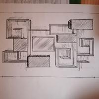 LIBRERIA/MOBILE GIORNO ARTIGIANALE