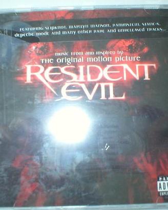 Colonna sonora - resident evil cd