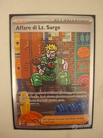 Carta pokemon Affar di Lt. Surge SAR 185/132