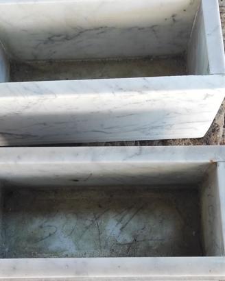 VASO FIORIERA VASCA MARMO