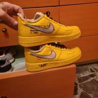 Nike Air Force 1 Low Off-White ICA University Gold