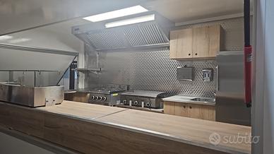 Food Truck - Trailer attrezzato (Nuovo)