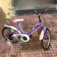 bici da bambina come nuova