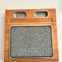 Piastra/pietra per carne, pesce o formaggi 